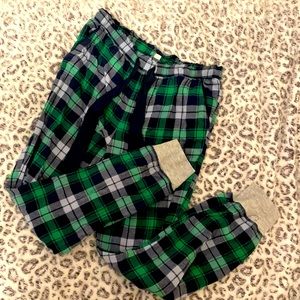 Aeire Plaid Pajama Pants Joggers